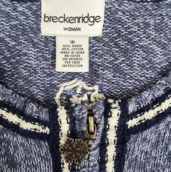BRECKENRIDGE woman sweater size 1X - Picture 4 of 5